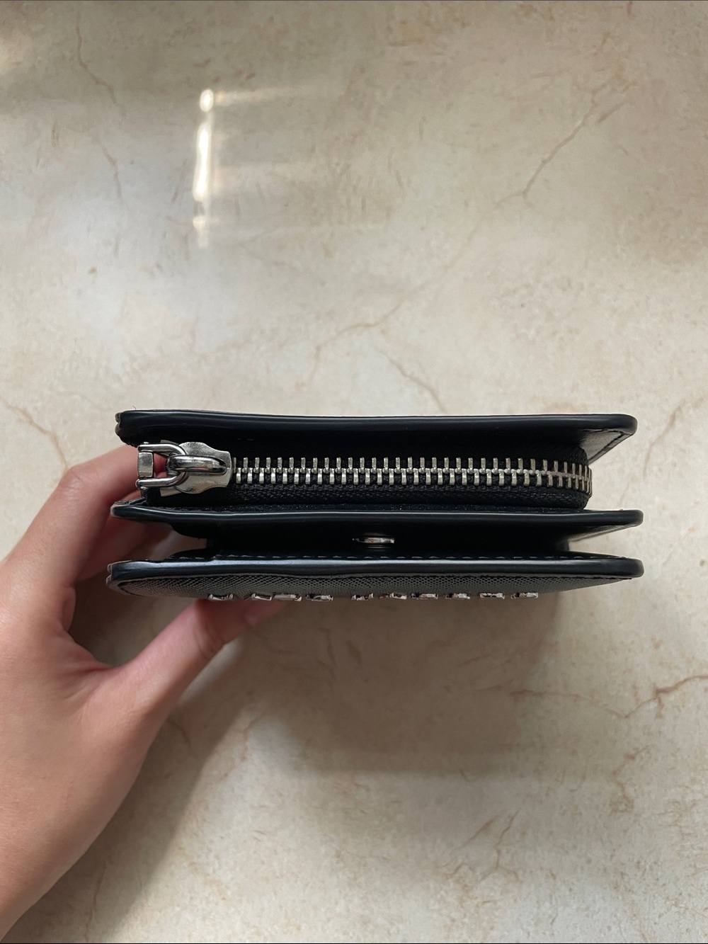 Marc Jacobs Black Bifold Wallet - Picture 2 of 3